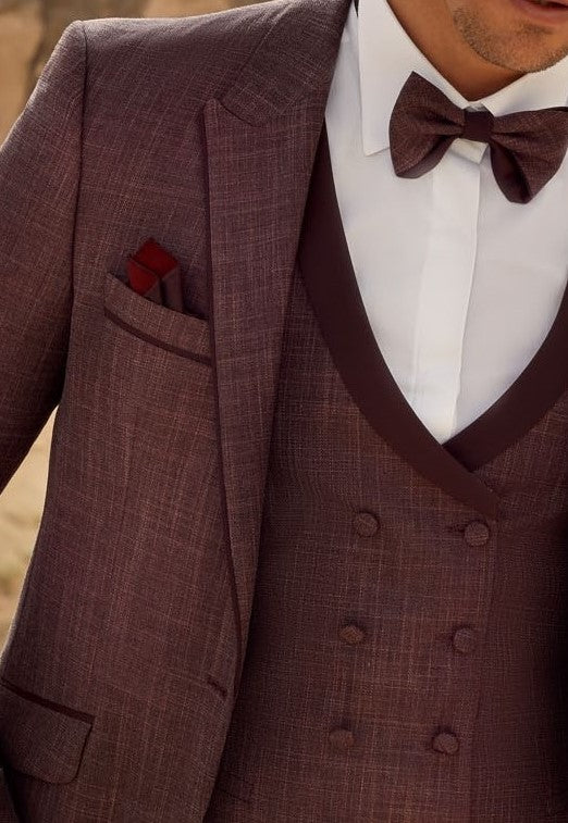 Costume bordeaux ENZO