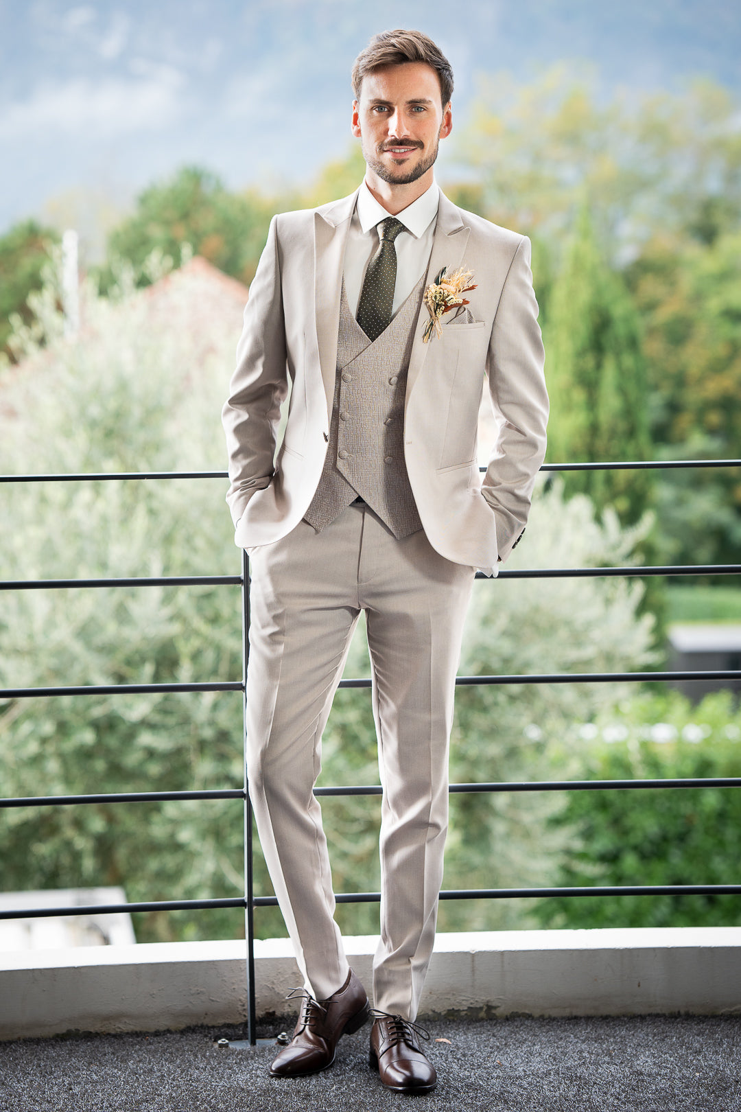 Costume beige MATHEO version 2