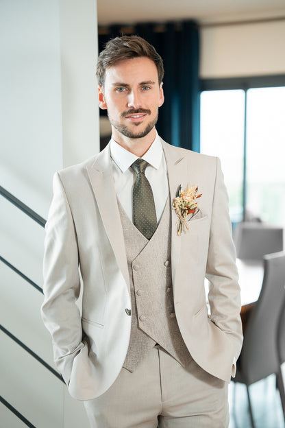 Costume beige MATHEO version 2