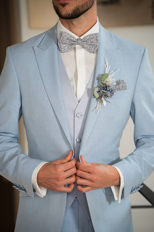 Costume bleu SILVIO