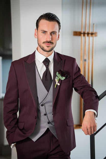 Costume bordeaux BASTIAN