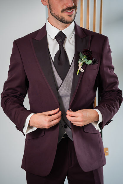 Costume bordeaux BASTIAN