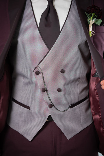 Costume bordeaux BASTIAN