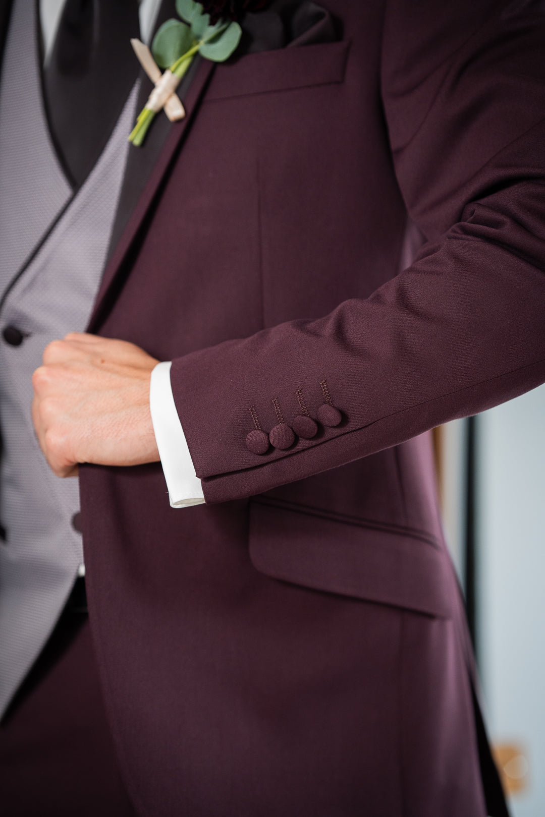 Costume bordeaux BASTIAN