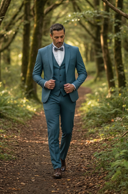 Costume Bleu Canard Simon