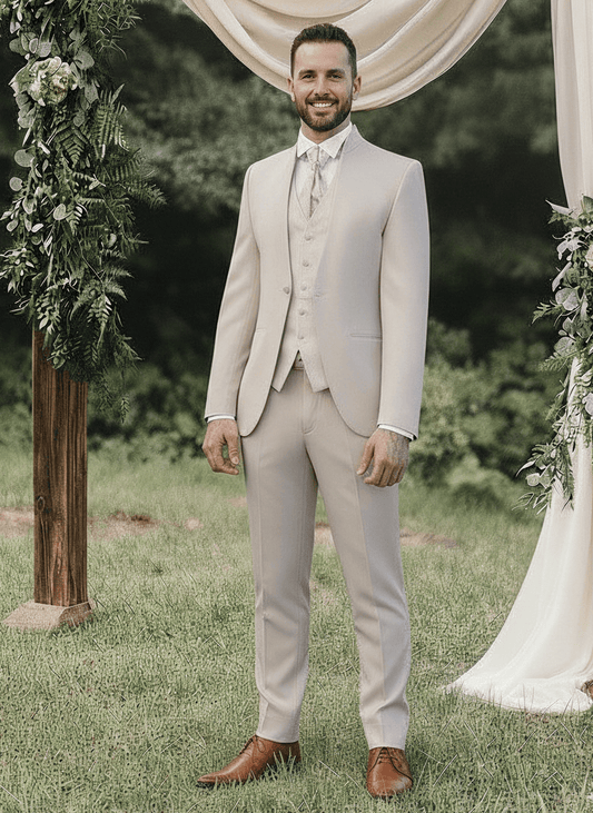 Costume Bastien beige