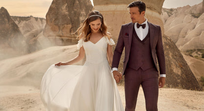 Costume bordeaux ENZO