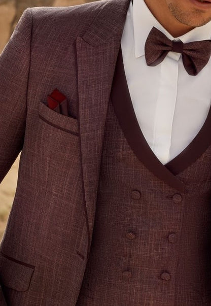 Costume bordeaux ENZO