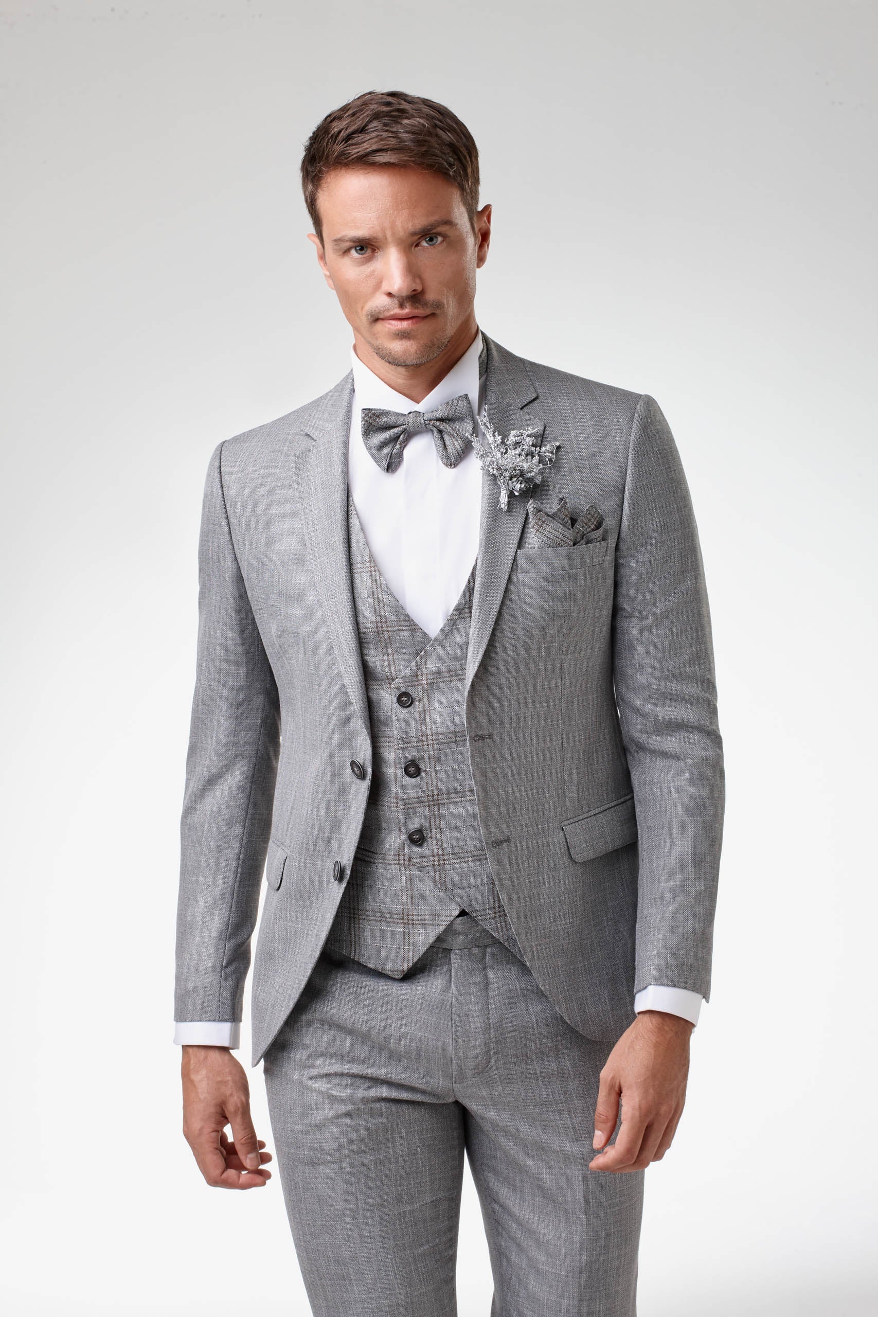 Costume rétro gris AMAURY | Sweet Tailor